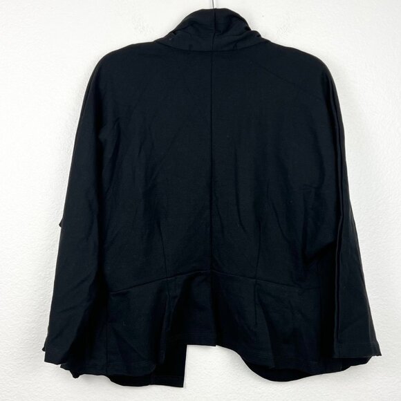 LAURA BYRNE Asymmetrical One Button Ponte Blazer, Pin Up Girl, Black, 2X, NWT! - Picture 6 of 7